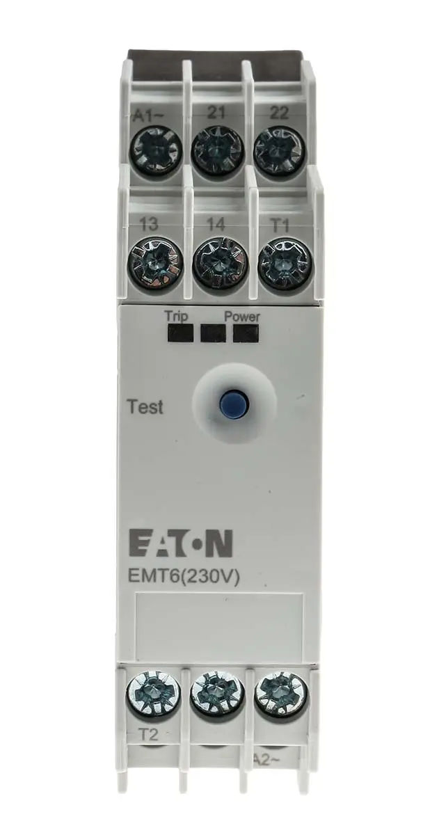 Eaton EMT6 Überlastrelais, / 3 A 2 W 1 Schließer/1 Öffner, 230V ac / 3 A, 102 mm x 78 mm