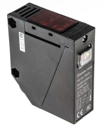 Produktfoto 1 von Pepperl + Fuchs RLK39 Kubisch Optischer Sensor, Diffus, Relais Ausgang