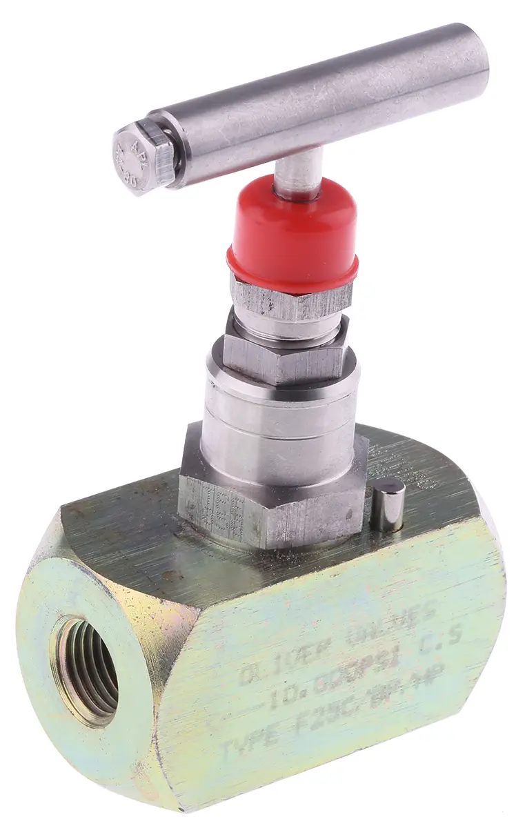 Produktfoto 1 von RS PRO Serie F Linien BSPT, NPT, BSPP Hydraulik-Durchflusssteuerventil 40 L/min, 700 bar