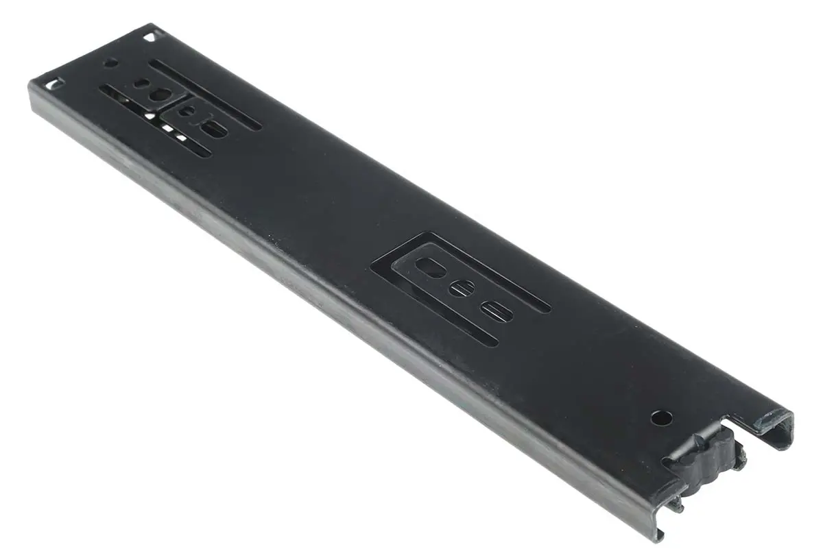Produktfoto 1 von Accuride Teleskopschienen Stahl 45kg Last 250 mm Weg L. 243 mm