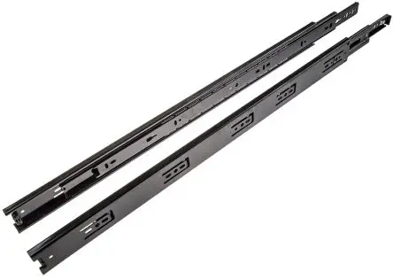 Accuride Hold-In Teleskopschienen Stahl 45kg Last 600 mm Weg L. 610 mm