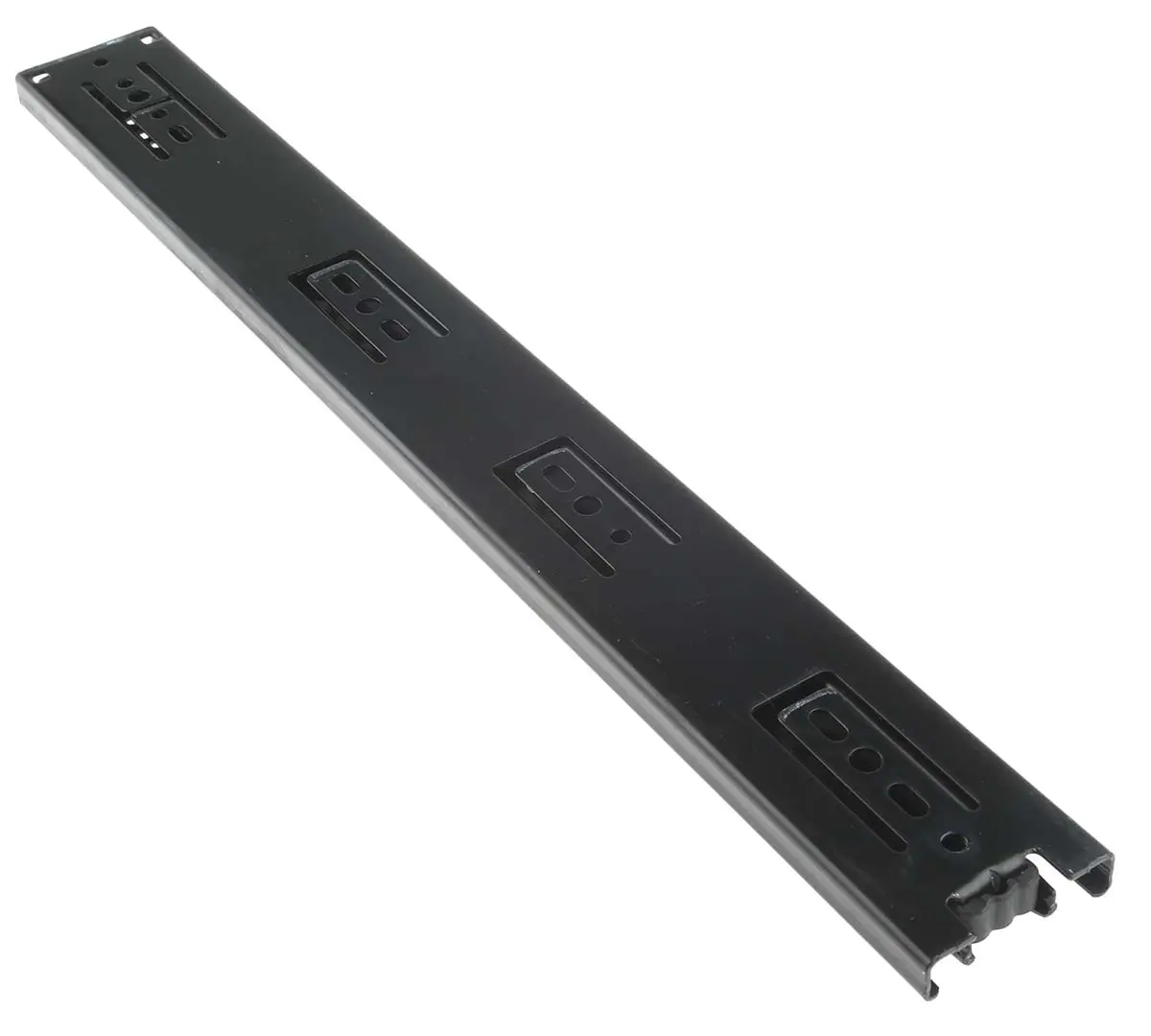 Accuride Hold-In Teleskopschienen Stahl 45kg Last 400 mm Weg L. 406 mm