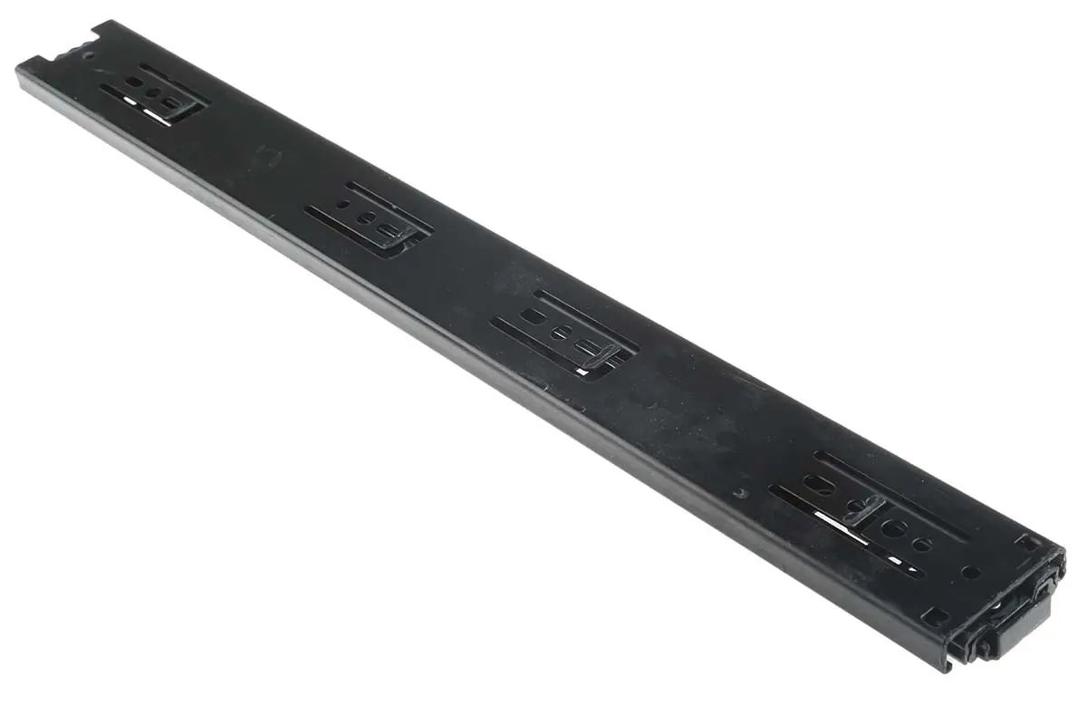 Accuride Hold-In Teleskopschienen Stahl 45kg Last 450 mm Weg L. 457 mm
