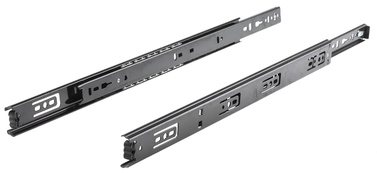Produktfoto 1 von Accuride Teleskopschienen Stahl 45kg Last 450 mm Weg L. 331 mm