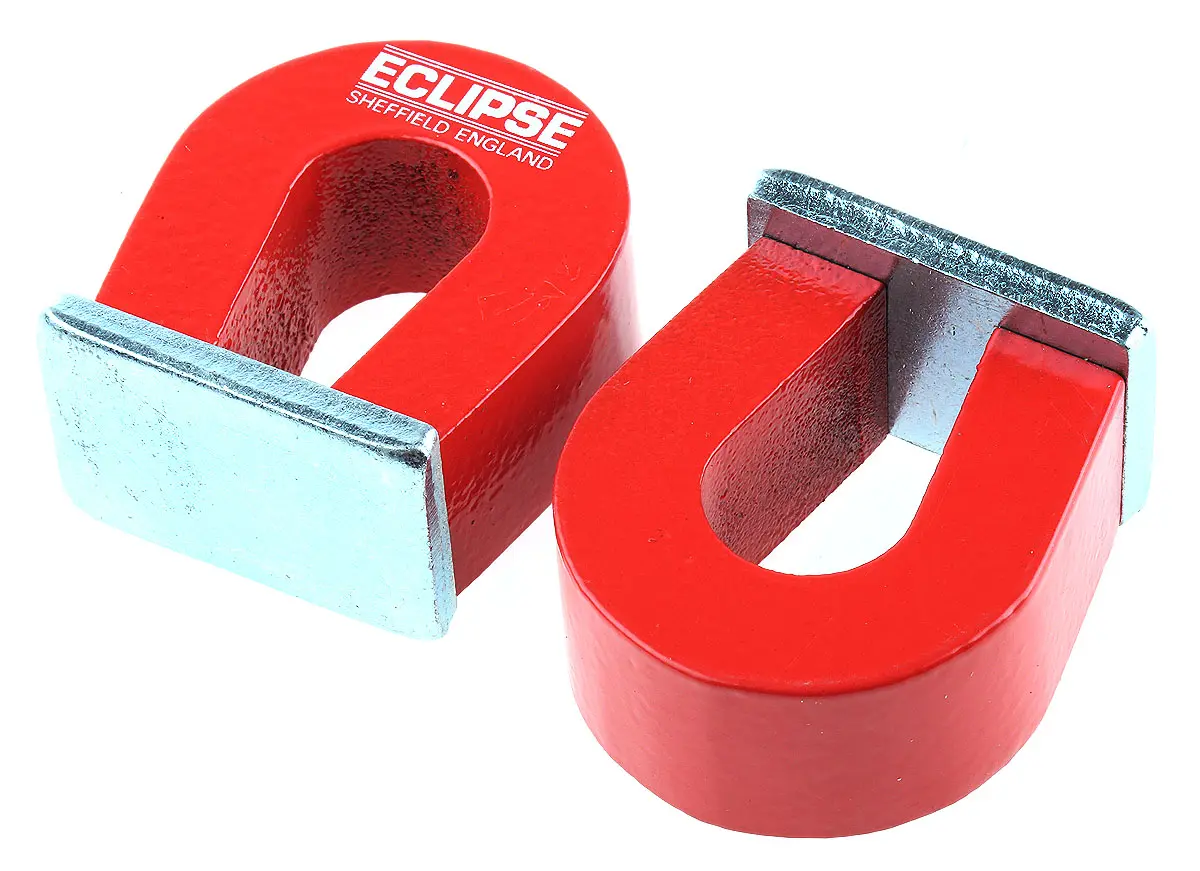 Produktfoto 1 von Eclipse Hufeisenmagnet, Ø 27 mm x 15.9 mm x 35 mm, Zugkraft 4 kg