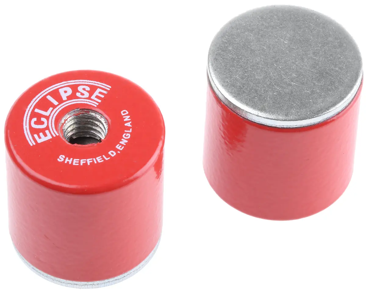 Produktfoto 1 von Eclipse Magnet Topf, Gewindebohrung, Ø 20.5 mm x 19 mm, Zugkraft 4 kg