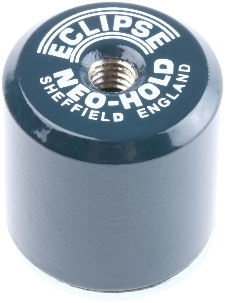 Produktfoto 1 von Eclipse Neodym Magnet, 25.4 mm, 25 kg Gewindebohrung, L. 25 mm