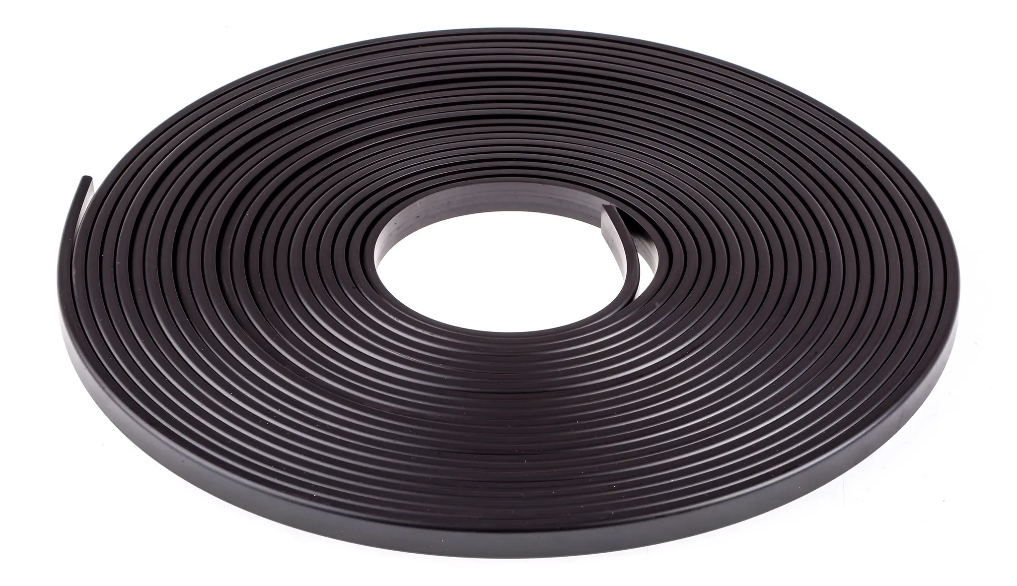 Produktfoto 1 von Eclipse Strontiumferrit in thermoplastischem Bindemittel Magnetband, glatt, Stärke 3.6 mm B. 9.5 mm, L. 10 m, 65 kg