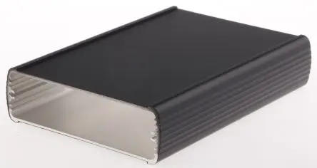 Bopla Alubos; Gehäuse; Aluminium; Schwarz IP65 Breite 106 mm Höhe 32 mm Länge 150 mm