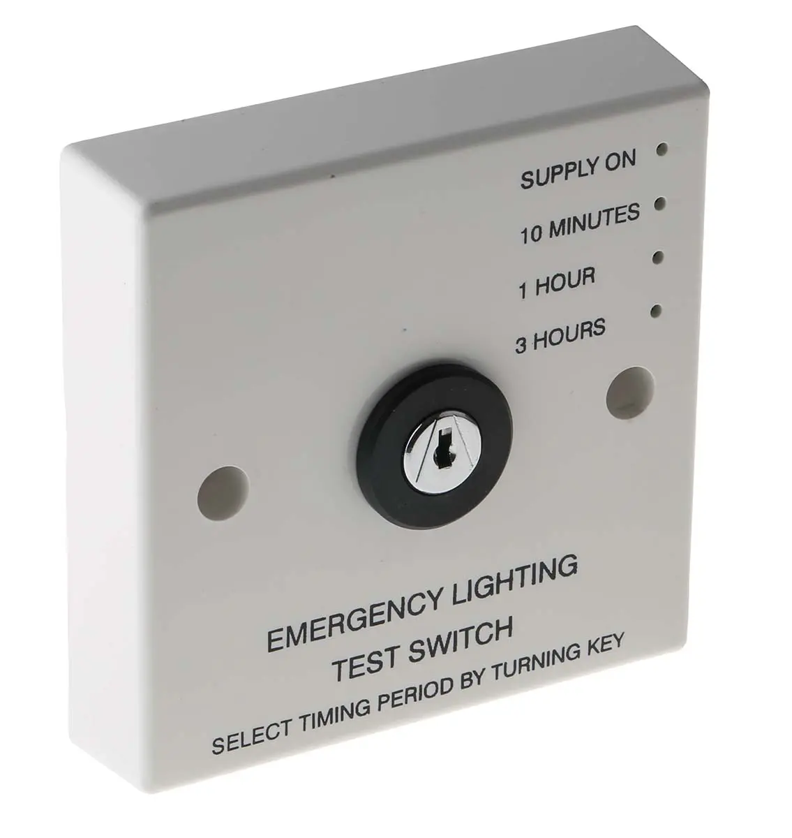 Produktfoto 1 von RS PRO Testschalter für Notbeleuchtung Oberfläche 240V