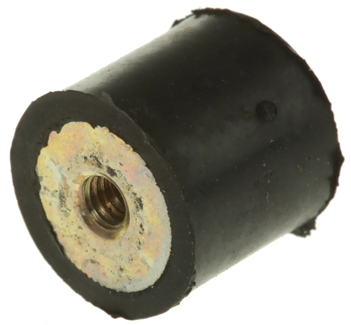 FIBET Gummi Vibrationsdämpfer, Innengewinde-Puffer M4, Ø 16mm x 15mm