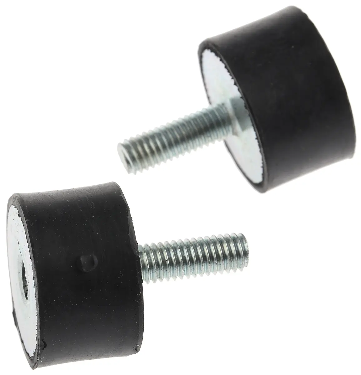 Produktfoto 1 von FIBET Gummi Vibrationsdämpfer, Außen-/Innengewinde Puffer M6, Ø 25mm x 33mm