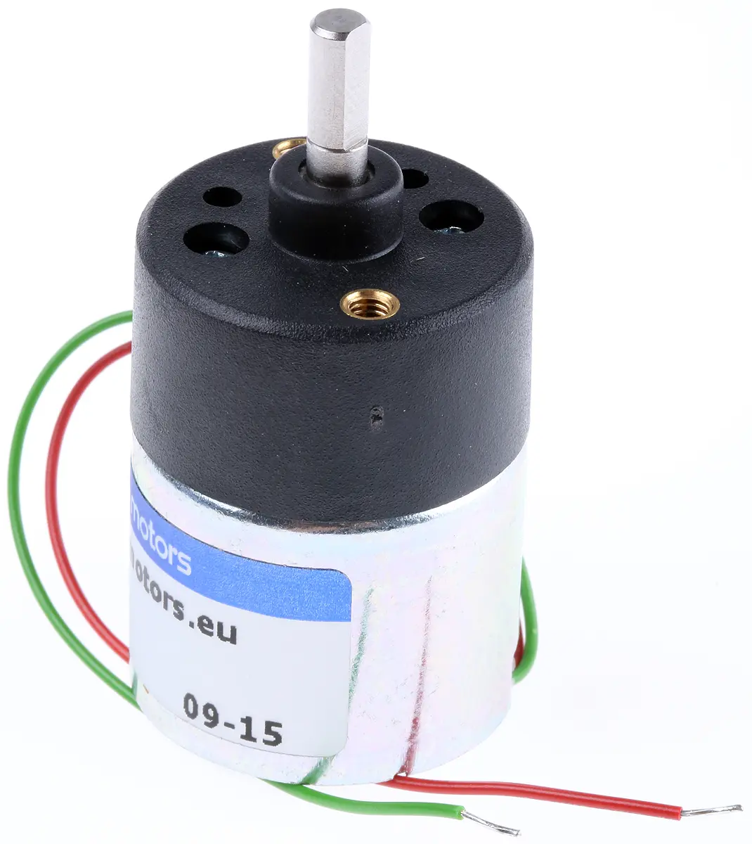 Produktfoto 1 von Micromotors Bürsten-Getriebemotor bis 2,5 Ncm, 6 V dc, , Wellen-Ø 4mm, 27mm x 36mm
