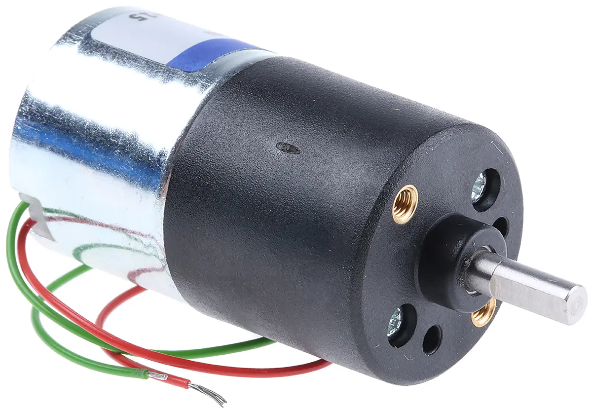 Produktfoto 1 von Micromotors L149 Bürsten-Getriebemotor DC-Getriebemotor bis 20 Ncm 392:1, 6V dc, 4U/min, Wellen-Ø 4 mm, 27mm x 46 mm x