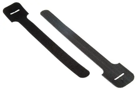 Produktfoto 1 von Thomas & Betts Ty-Grip Nylon Kabelbinder Haken & Schleife Schwarz 19.05mm x 228.6 mm
