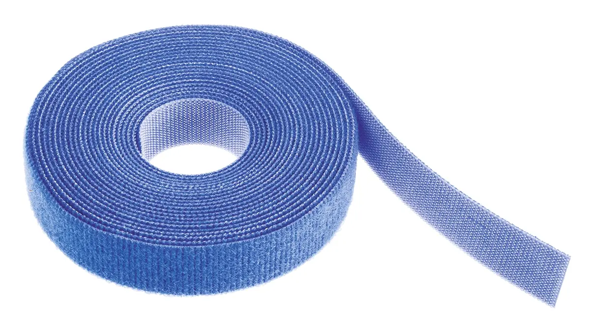 Produktfoto 1 von Thomas & Betts Ty-Grip Nylon Kabelbinder Haken & Schleife Blau 19.05 mm x 4572 mm
