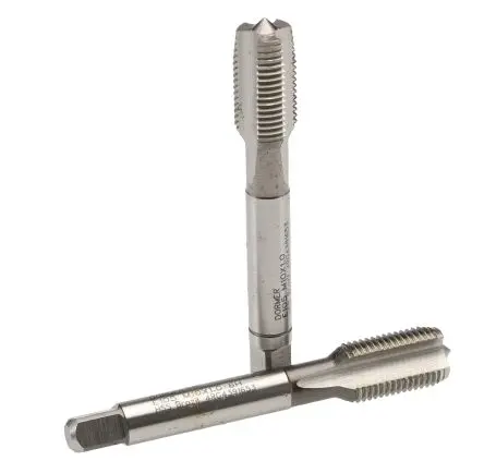 Produktfoto 1 von Dormer Gewindebohrer Satz HSS Hand, Metrisch Fein Gerade Nut, Rechtsgewinde, 2-teilig M10