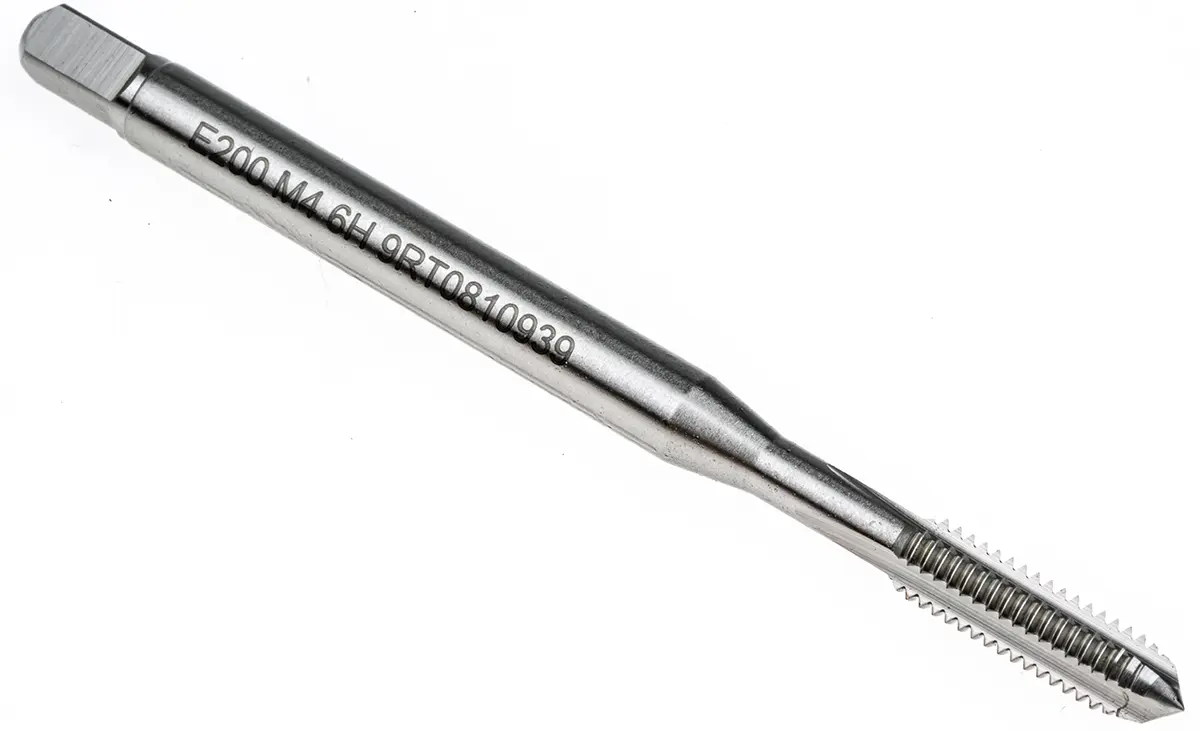 Produktfoto 1 von Dormer Gewindebohrer HSS-E Maschinen, Metrisch Gerade Nut, Rechtsgewinde, 1-teilig M4
