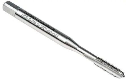 Produktfoto 1 von Dormer Gewindebohrer HSS-E Maschinen, Metrisch Gerade Nut, Rechtsgewinde, 1-teilig M5