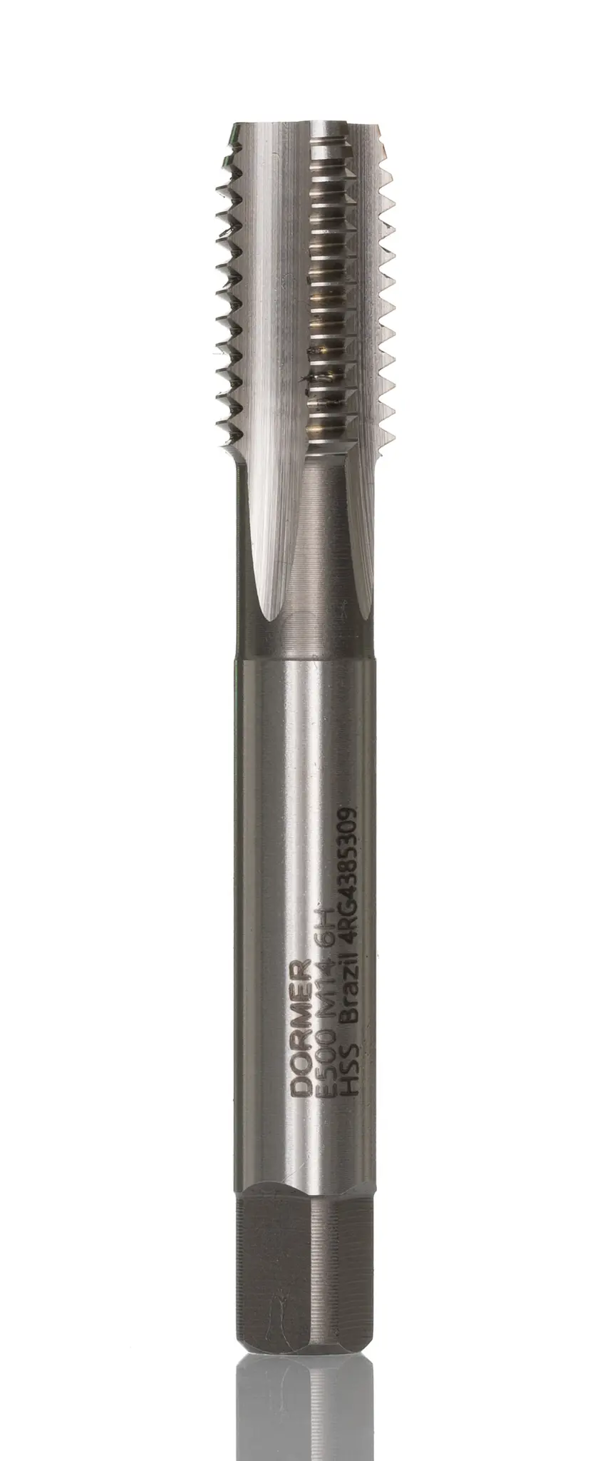 Produktfoto 1 von Dormer Gewindebohrer HSS Maschinen, Metrisch Gerade Nut, Rechtsgewinde, 1-teilig M14