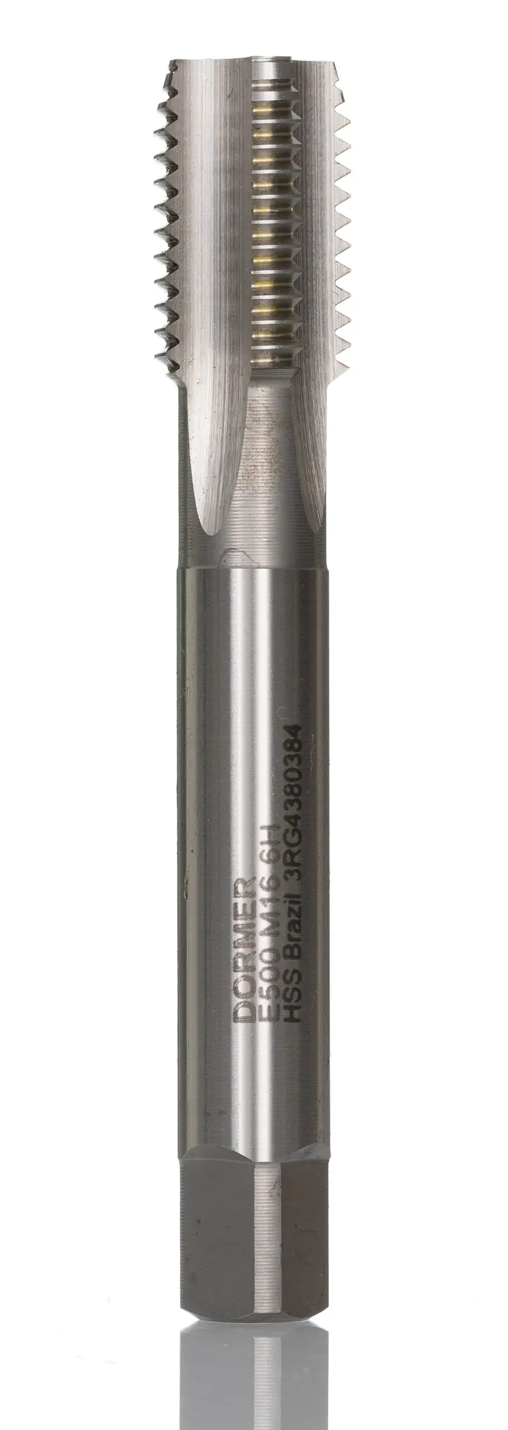 Produktfoto 1 von Dormer Gewindebohrer HSS Maschinen, Metrisch Gerade Nut, Rechtsgewinde, 1-teilig M16