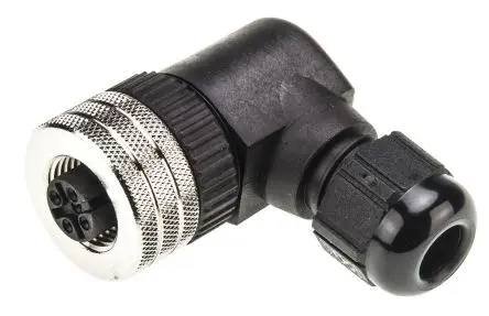 Produktfoto 1 von Brad from Molex Micro-Change M12 Rundsteckverbinder Buchse 4-polig Buchse 4A Kabel IP67