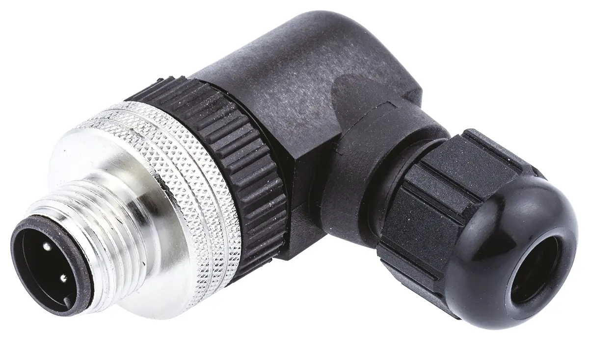 Produktfoto 1 von Brad from Molex Micro-Change M12 Rundsteckverbinder Stecker 4-polig Stecker 4A Kabel IP40