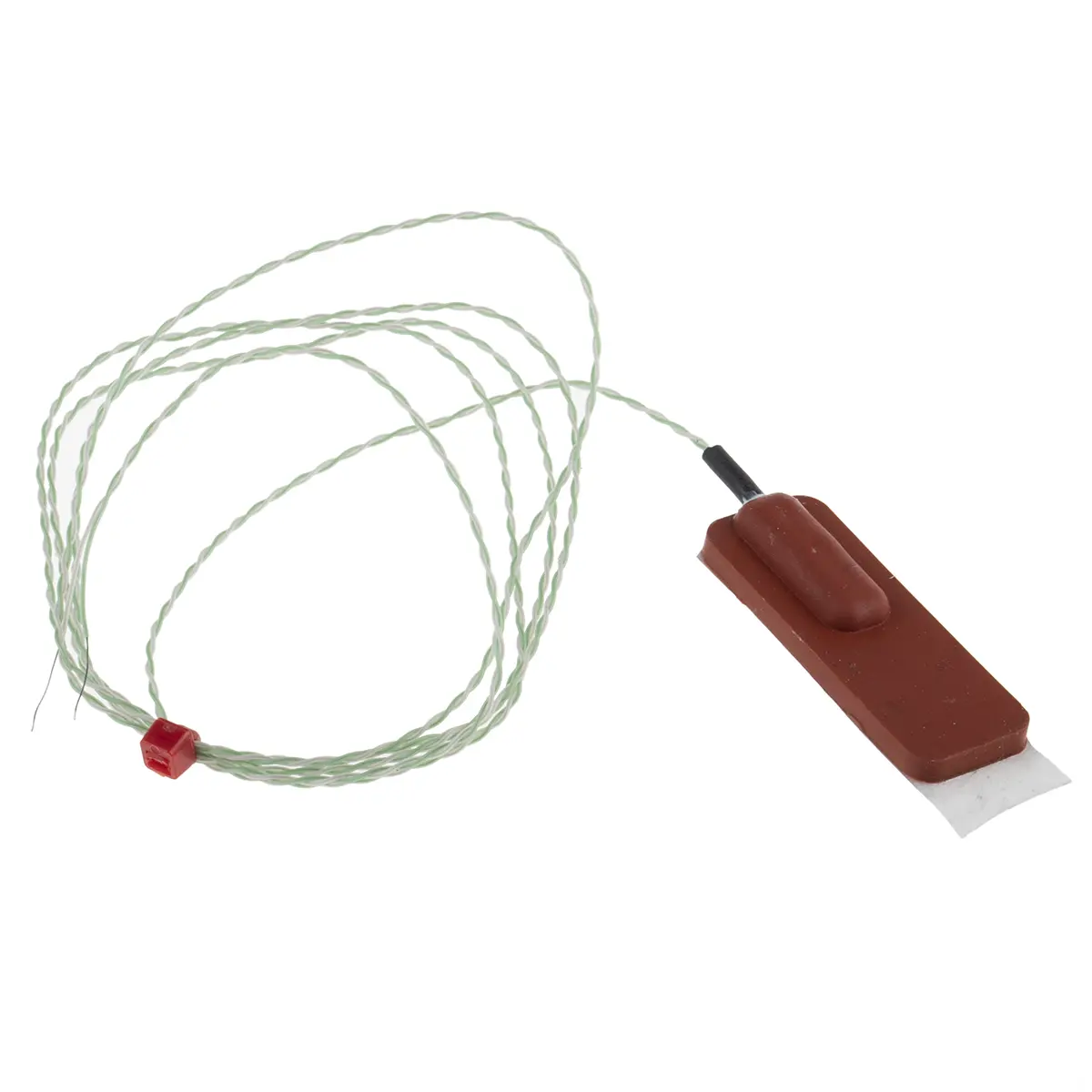 Produktfoto 1 von RS PRO Silikon Gummi-Thermoelement Typ K, Ø 40 x 13 x 5mm x 1m → +150°C