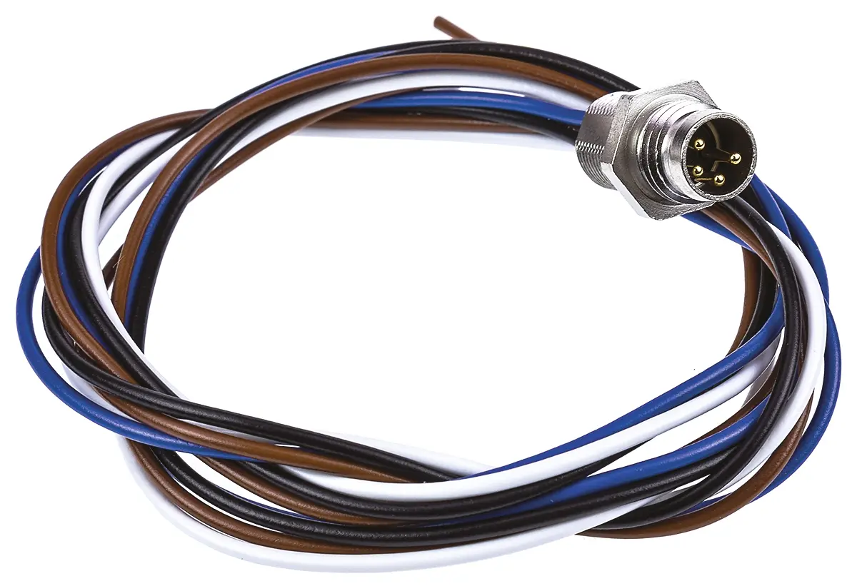 Produktfoto 1 von Hirschmann ELST, 4-polig Sensor-Betätigungselementkabel, M8 Stecker / Freies Ende, Länge 0.5 m