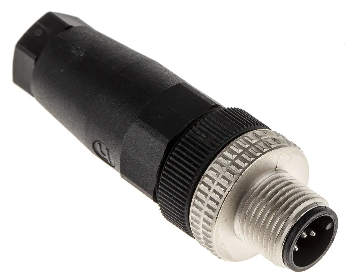 Hirschmann E M12 M12 Rundsteckverbinder Stecker 5-polig Stecker 4A Kabel IP40