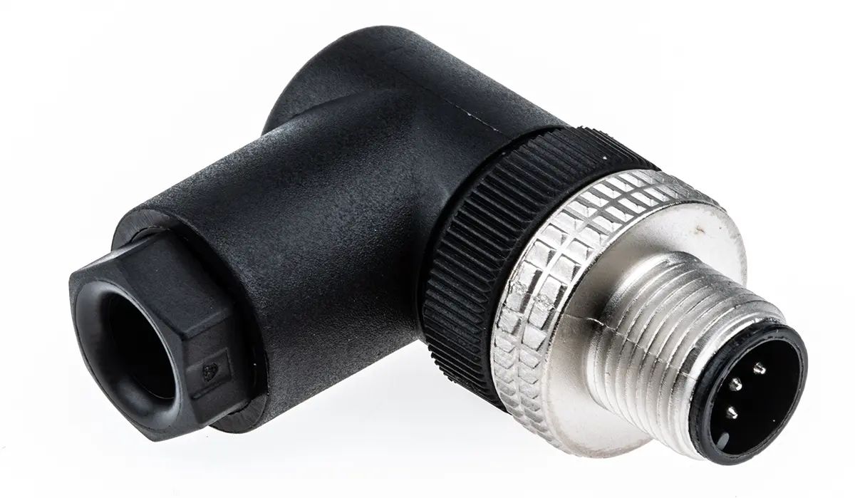 Produktfoto 1 von Hirschmann E M12 M12 Rundsteckverbinder Stecker 5-polig Stecker 4A Kabel IP40