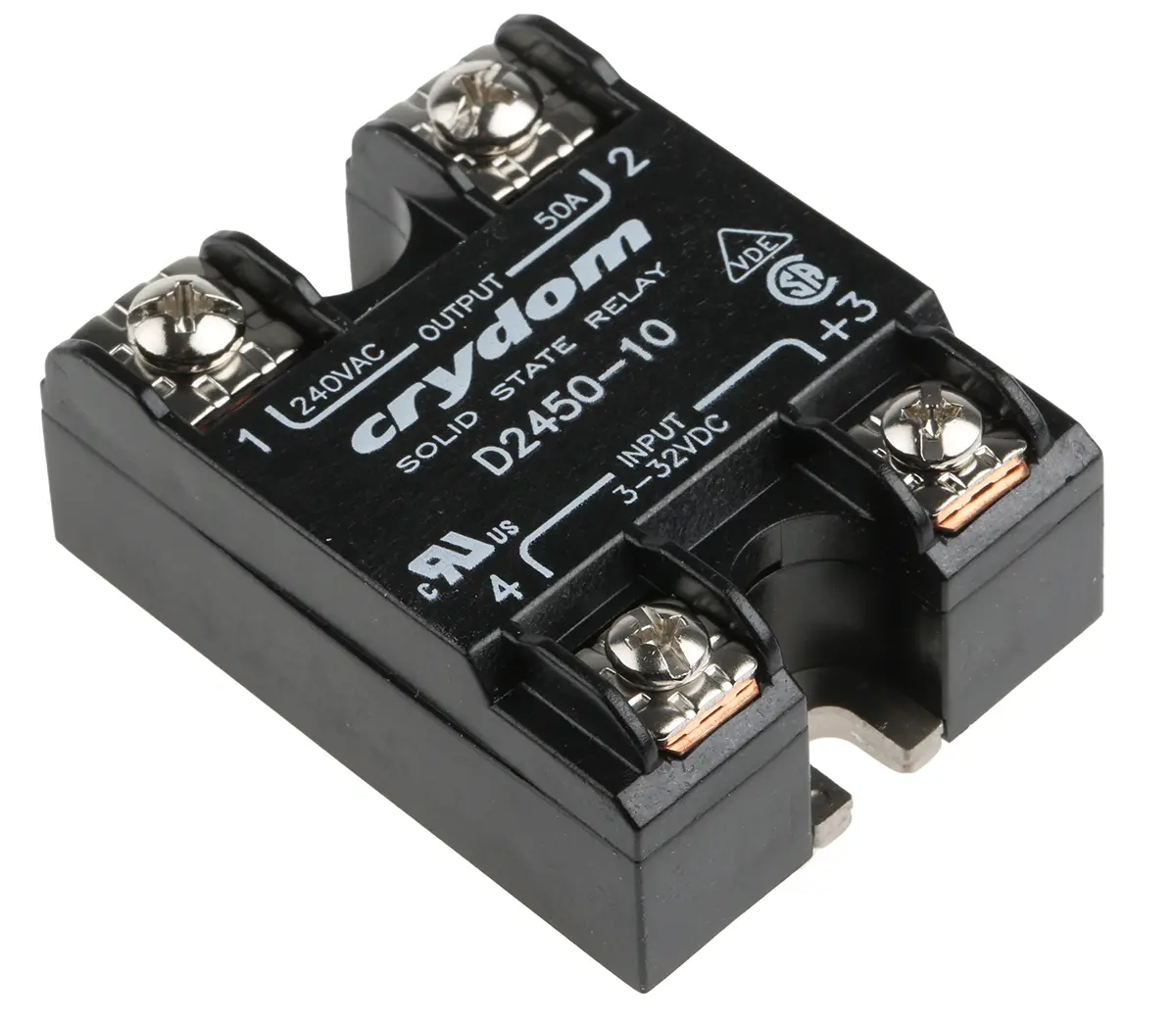 Produktfoto 1 von Sensata / Crydom 1 Panel Halbleiterausgang 280 V eff. 32V / 50 A