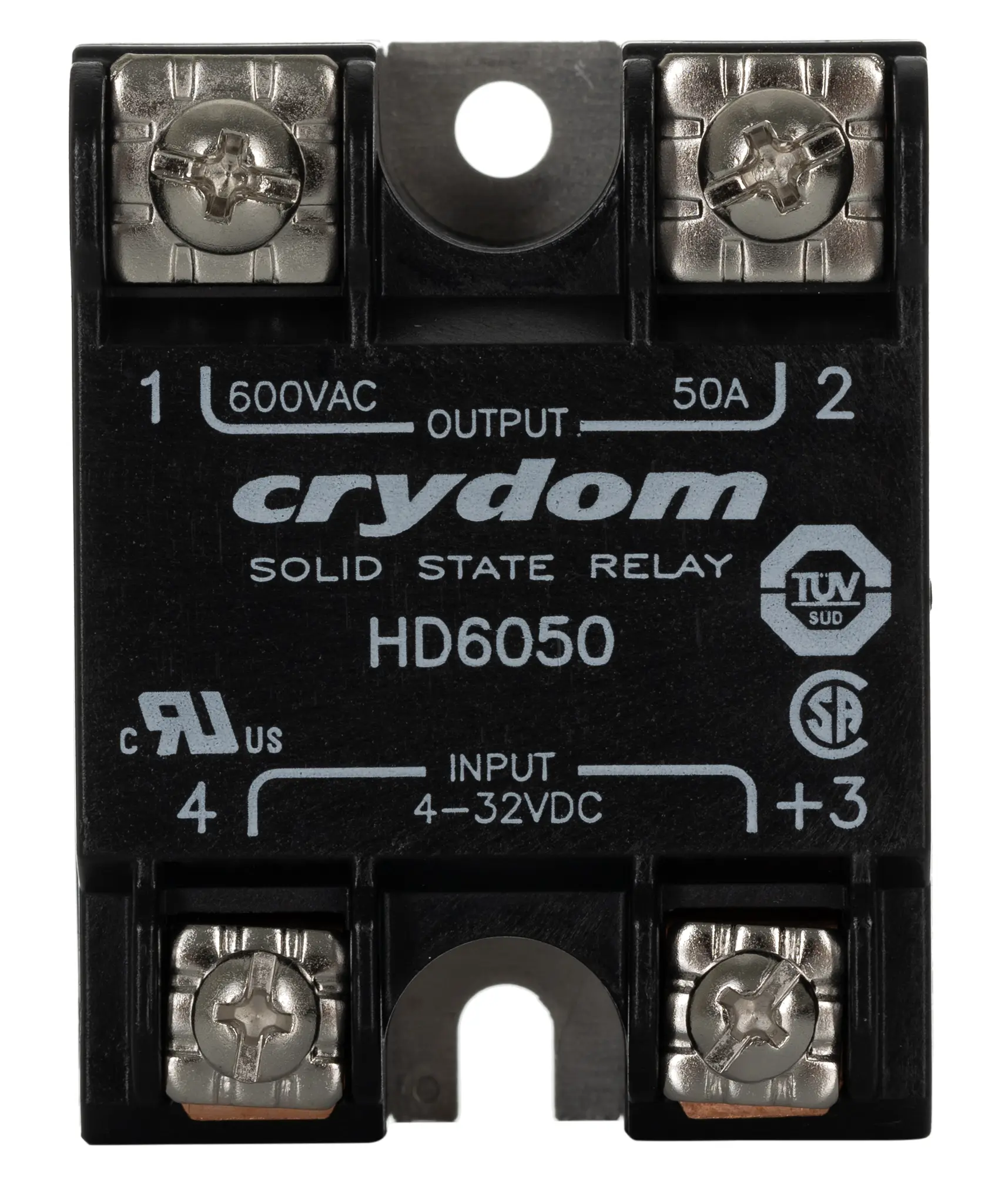 Produktfoto 1 von Sensata / Crydom HD60 Panel Halbleiterausgang, SPST 660 V ac 32V / 50 A