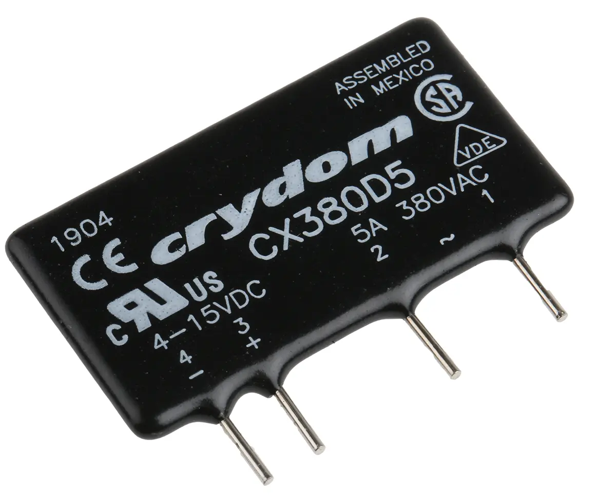 Produktfoto 1 von Sensata Crydom Crydom CX THT Halbleiterrelais mit Nulldurchgang 530 V ac / 5 A