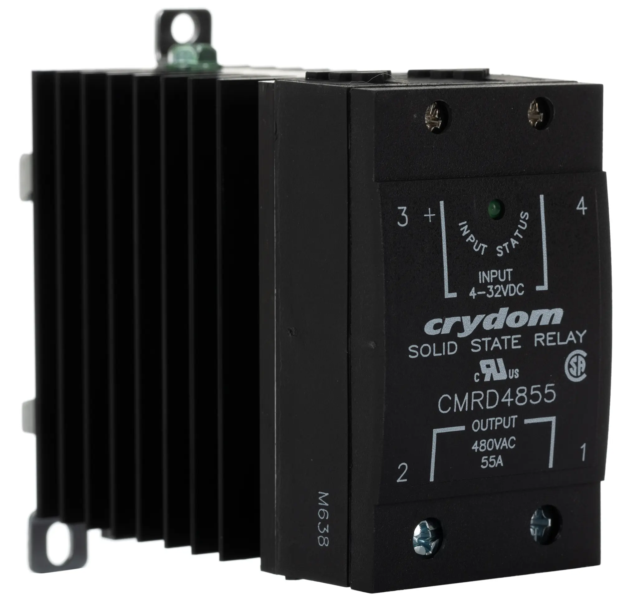 Produktfoto 1 von Sensata Crydom CMR48 DIN-Schienen Halbleiterrelais mit Nulldurchgang, 1-poliger Schließer 530 V / 55 A