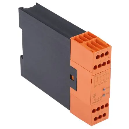 Produktfoto 1 von Dold Sicherheitsrelais, 1 Hilfsschalter, Automatisch oder manuell IEC/EN 61508, EN ISO 13849-1, EN 50156-1, UL508,