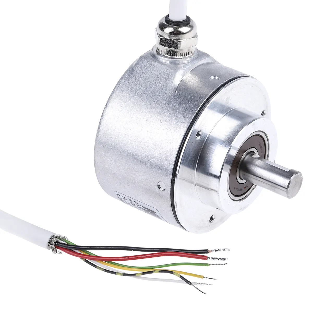 Produktfoto 1 von Hengstler RI58-O Inkrementalgeber Inkremental 5000 Impulse/Umdrehung/U, 30V dc, 10000 U/min, Push-Pull Fest mit Ø 10 mm