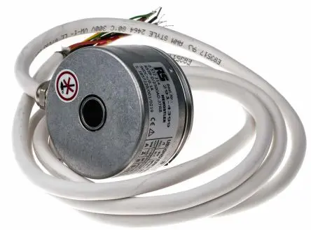 Produktfoto 1 von Hengstler RI58-D Inkrementalgeber Inkremental 2500 Impulse/Umdrehung/U, 5V dc, 6000 U/min, RS422 Hohl mit Ø 12 mm Schaft