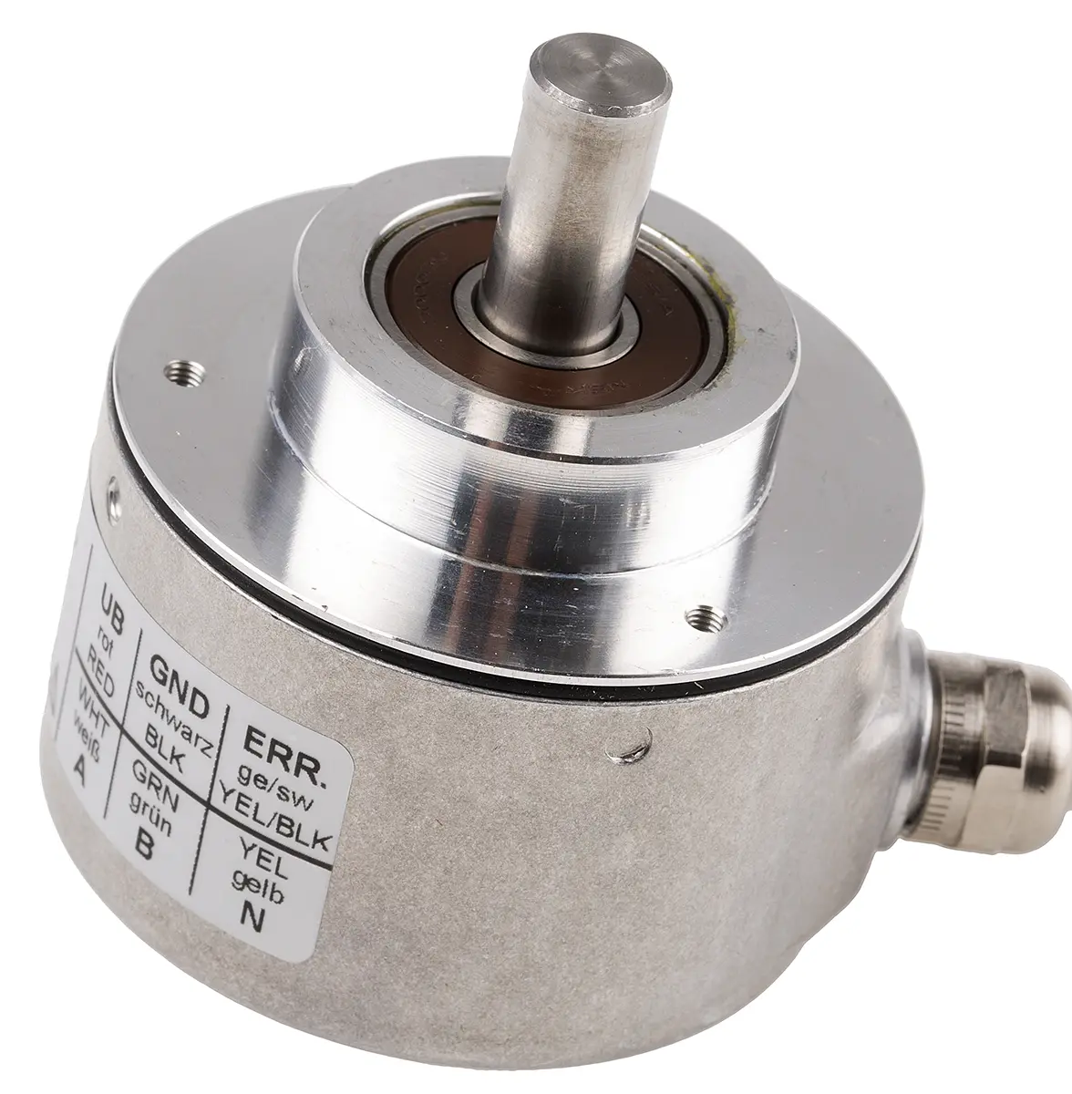 Produktfoto 1 von Hengstler RI58-O Inkrementalgeber Inkremental 1024 Impulse/Umdrehung/U, 30V dc, 10000 U/min, Push-Pull Fest mit Ø 10 mm