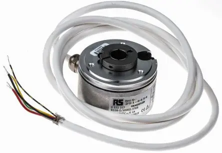 Produktfoto 1 von Hengstler RI58-D Inkrementalgeber Inkremental 500 Impulse/Umdrehung/U, 30V dc, 6000 U/min, Push-Pull Hohl mit Ø 12 mm