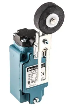 Produktfoto 1 von Honeywell GLA Endschalter, Verstellbarer Rollenhebel 1-poliger Umschalter, IP67, Zinkdruckguss 600V ac 6A