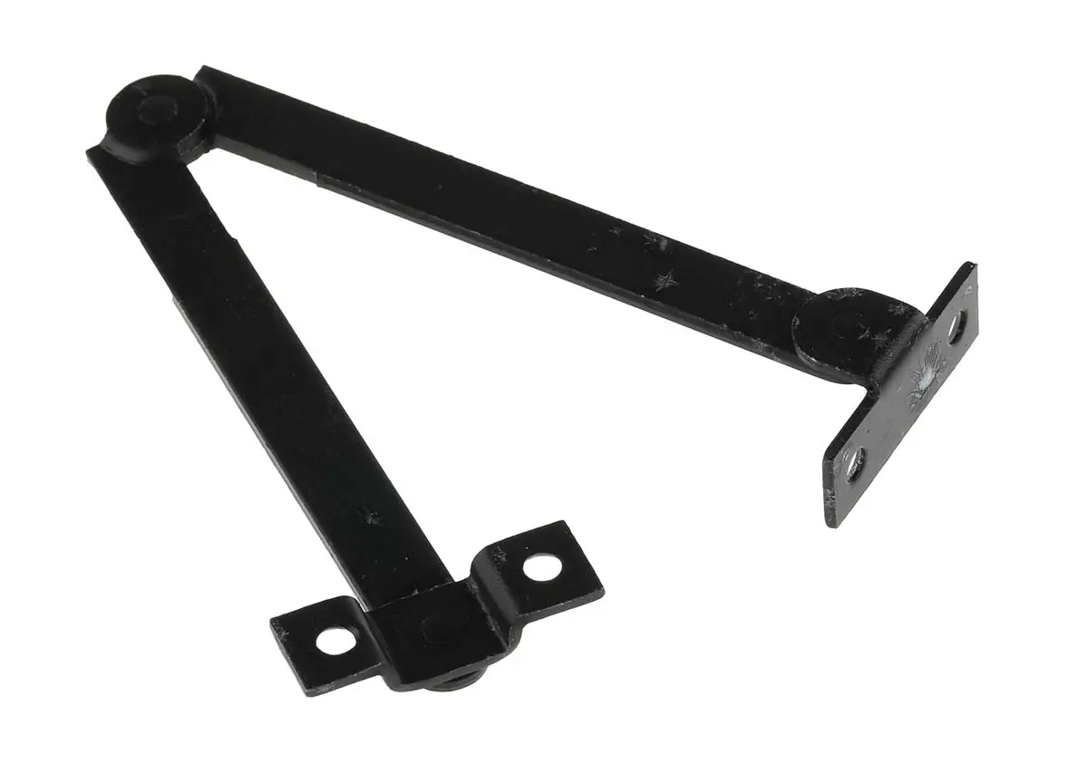 Produktfoto 1 von Pinet Stahl Schwarz verzinkt Deckstütze, Rechts-drehend L.=80 mm