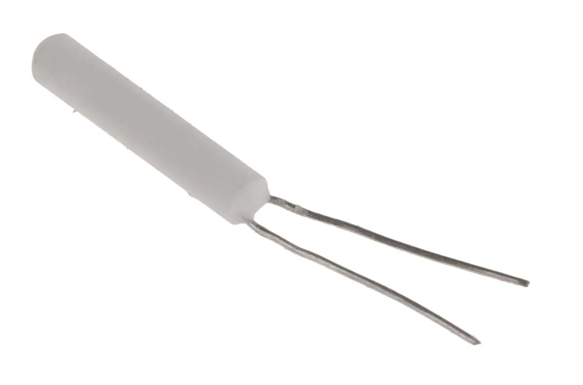 Produktfoto 1 von RS PRO PT100 Sensorelement Widerstandsthermometer Keramik Ø 1.6mm x 8mm, -200°C → +600°C, 9,5mm Leitung