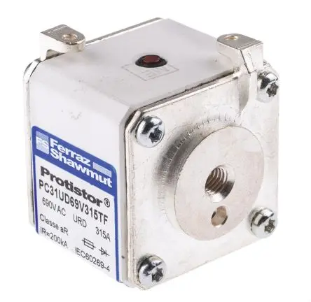 Produktfoto 1 von Mersen Kontaktesicherung für quadratische Körper Typ 31, 315A FF 700V