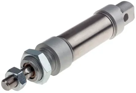 Produktfoto 1 von RS PRO ISO 6432 Pneumatikzylinder 25 mm Einfachwirkend, Bohrung Ø 25 mm, bis 10 bar
