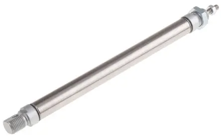 Produktfoto 1 von RS PRO ISO 6432 Pneumatikzylinder 160 mm Doppeltwirkend, Bohrung Ø 16 mm, bis 10 bar