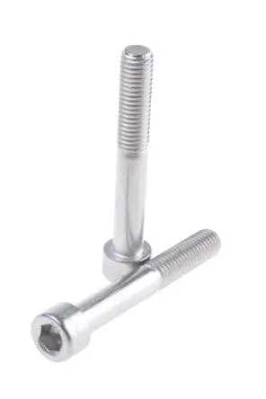 Produktfoto 1 von RS PRO Innensechskant Innensechskantschraube, Edelstahl glatt, M10, M10 70 mm