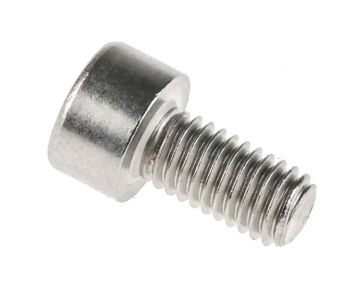 Produktfoto 1 von RS PRO Zylinderkopf Innensechskantschraube, Edelstahl A4, M5 x 0.8mm, 10mm