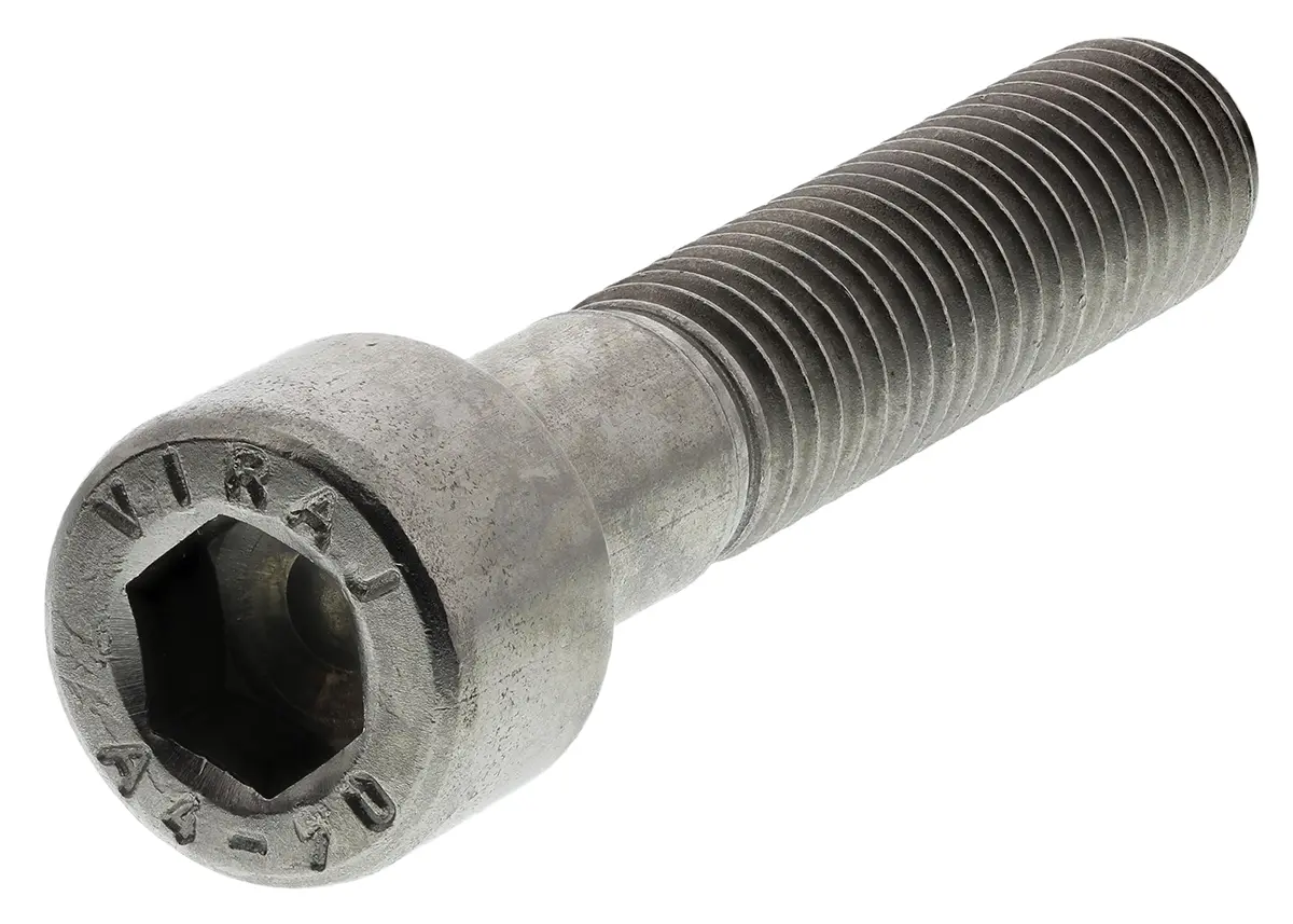 Produktfoto 1 von RS PRO Zylinderkopf Innensechskantschraube, Edelstahl A4, M10 x 1.5mm, 50mm