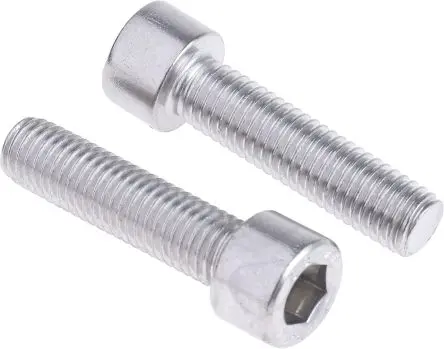 Produktfoto 1 von RS PRO Innensechskant Innensechskantschraube, Edelstahl glatt, M10, M10 40 mm